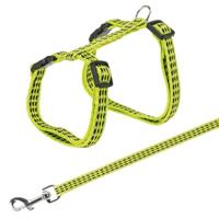 Trixie 4184 Kattentuigje met riem, reflecterend, nylon, 22-42 cm/10 mm, 1,20 m - thumbnail