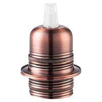 Home sweet home metalen 2-rings fitting E27 koper - thumbnail