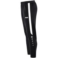 JAKO Power Polyester Trainingsbroek Zwart Wit - thumbnail