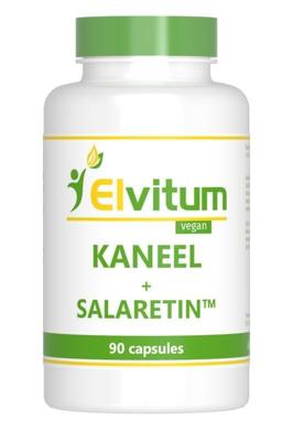 Elvitum Kaneel met salaretin 90 Vegetarische capsules