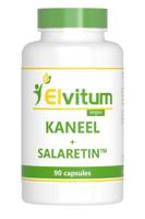 Elvitum Kaneel met salaretin 90 Vegetarische capsules - thumbnail