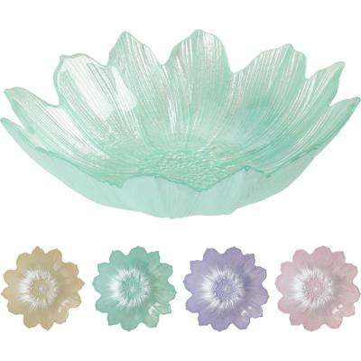 Home & Styling Schaal glas ø16cm 4 ass. kleur