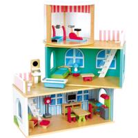 Poppenhuis - 3 individuele elementen + 22 onderdelen - thumbnail