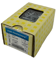 pgb-Europe PGB-FASTENERS | Spaanplaatschroef VK-Z Ø 3,5x25 Zn | 200 st - PGWVZV001003500253 - thumbnail