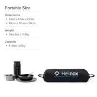 Helinox Table One Hard Top - Kampeertafel Large - Black - thumbnail