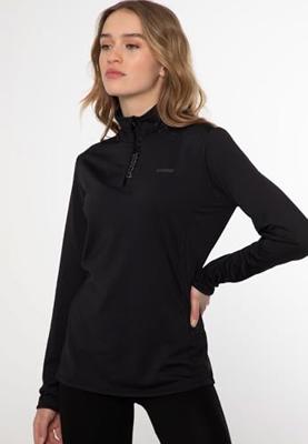 Protest Refabriz 1/4 Zip Pully Dames True Black S/36 Protest Refabriz 1/4 Zip Pully Dames True Black S/36