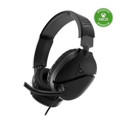 Turtle Beach ear force recon 70x black (2024) over-ear gaming headset (zwart, xbox series x|s, xbox one, ps4, ps5, switch, pc, mobile)