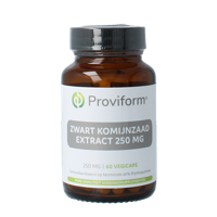 Proviform Zwart komijnzaad 250mg (20% thymoquinone) 60 Vegetarische capsules - thumbnail