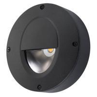 SG Callisto Wall LED opbouw zwart 4W 3000K dimbaar IP65 IK06 - thumbnail