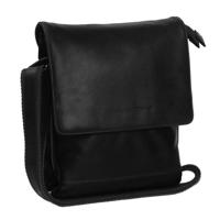 Chesterfield Schoudertas met Overslag Milou Zwart - thumbnail