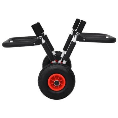 VidaXL Sup trolley voor 2 surfplanken inklapbaar 90 kg aluminium