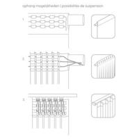 Gordijn Lana - taupe - 135x280 cm (1 stuk) - Leen Bakker - thumbnail