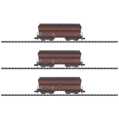 MiniTrix 18268 N 3-delige set zelflossers Kokstransport deel 1 van de DB MiniTrix 18268 N 3-delige set zelflossers Kokstransport deel 1 van de DB