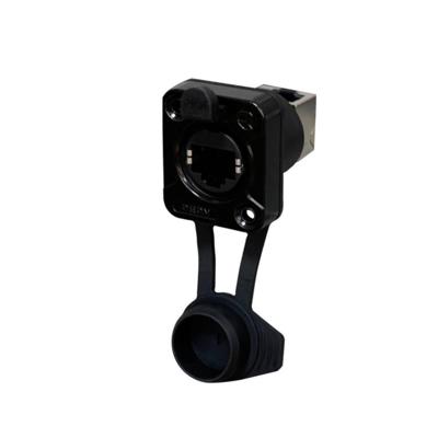 Rean AV RJ45 Feedthrough, 90° up, IP65 Airtight RRE8F-Z-011-1 Bus, inbouw Zwart 1 stuk(s) Rean AV RJ45 Feedthrough, 90° up, IP65 Airtight RRE8F-Z-011-1 Bus, inbouw Zwart 1 stuk(s)