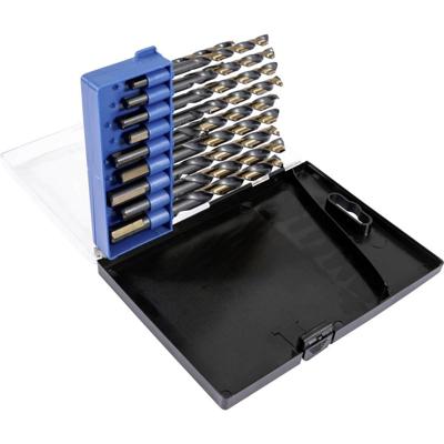 FRITZFURT 3111-1019 HSS-G Metaal-spiraalboorset 19-delig 1.0 mm, 1.5 mm, 2.0 mm, 2.5 mm, 3.0 mm, 3.5 mm, 4.0 mm, 4.5 mm, 5.0 mm, 5.5 mm, 6.0 mm, 6.5 mm, 7.0