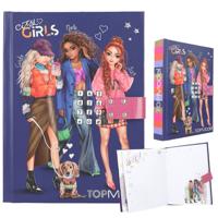 TOPModel dagboek City Girls met geheime code - thumbnail