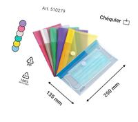 Tarifold documentenmap Collection Color voor ft cheque (250 x 135 mm), pak van 6 stuks - thumbnail