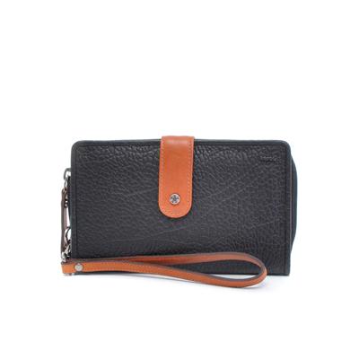 Ruime dames portemonnee CHAMONIX zwart