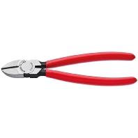 Knipex Zijsnijtang zwart geatramenteerd met kunststof bekleed 180 mm - 7001180 Knipex Zijsnijtang zwart geatramenteerd met kunststof bekleed 180 mm - 7001180