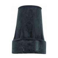 Vitility rubberdop voor elleboogkruk zwart - thumbnail