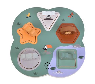 Small Foot - houten 3d dierengeluiden puzzel safari