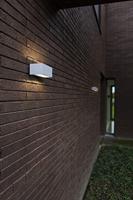 ECO-Light Gemini 1891S WH LED-buitenlamp (wand) LED LED vast ingebouwd 9 W Wit - thumbnail