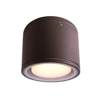 Deko Light 730408 Mob Round I Plafondopbouwarmatuur LED, Halogeen GX53 9 W Antraciet - thumbnail