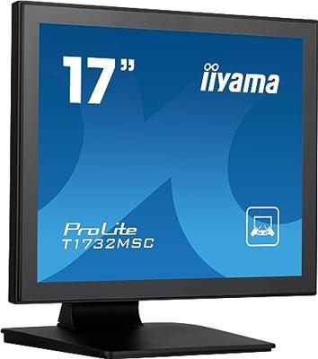 Iiyama ProLite T1732MSC-B1SAG Touchscreen monitor Energielabel: E (A - G) 43.2 cm (17 inch) 1280 x 1024 Pixel 5:4 5 ms HDMI, DisplayPort, VGA, Audio-Line-out Iiyama ProLite T1732MSC-B1SAG Touchscreen monitor Energielabel: E (A - G) 43.2 cm (17 inch) 1280 x 1024 Pixel 5:4 5 ms HDMI, DisplayPort, VGA, Audio-Line-out