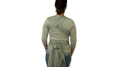 ByKay newborn halfbuckle draagdoek minty grey ByKay newborn halfbuckle draagdoek minty grey