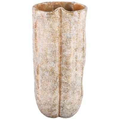 PTMD bloempot roddie hoog créme 55 cm | 2 stuks