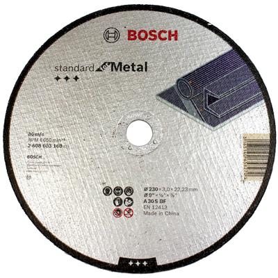Bosch Accessories 2608603167 2608603167 Doorslijpschijf recht 180 mm 1 stuk(s) Staal Bosch Accessories 2608603167 2608603167 Doorslijpschijf recht 180 mm 1 stuk(s) Staal