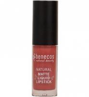 Benecos natural beauty Natural lipstick liquid mat rosewood romance 5 Milliliter - thumbnail