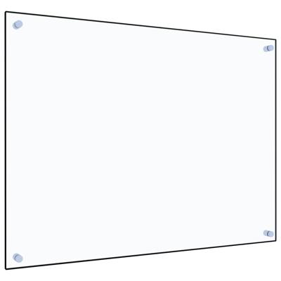 VidaXL Spatscherm keuken 80x60 cm gehard glas transparant VidaXL Spatscherm keuken 80x60 cm gehard glas transparant