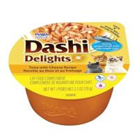 INABA Dashi Delights Tuna with cheese recipe - nat kattenvoer - 70g - thumbnail