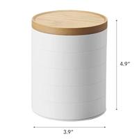 Yamazaki 5312 Sieradendoos Kunststof, Staal, Hout - thumbnail