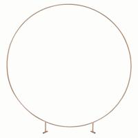 Koperen backdrop frame cirkel - thumbnail