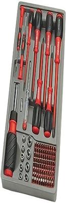 Brüder Mannesmann Schroevendraaierbitset 100 dlg (Hobby) - 11200