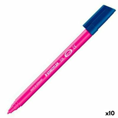 Markeerstift Staedtler Noris Club Magenta (10 Stuks)