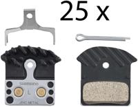 Shimano j04c metal ice-tec disc brake pads (25 workshop pack) - thumbnail