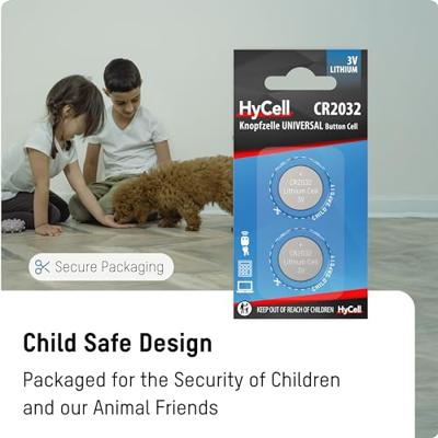 HyCell Knoopcel CR2032 3 V 2 stuk(s) 200 mAh Lithium CR 2032