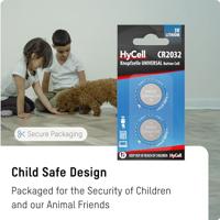 HyCell Knoopcel CR2032 3 V 2 stuk(s) 200 mAh Lithium CR 2032 - thumbnail