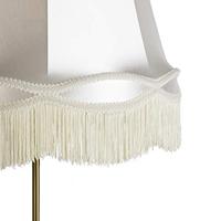 QAZQA Vloerlamp brons met Granny kap crème 45 cm verstelbaar - Parte - thumbnail