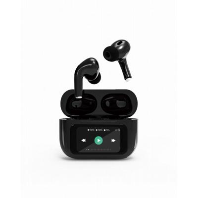 Gembird TWS-LCD-ANC-01-BK In Ear oordopjes Bluetooth Stereo Zwart HiFi