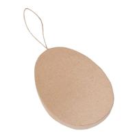 Colorations - papier-mache ei-ornamenten, 6st. - thumbnail