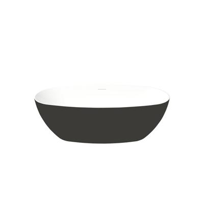 Vrijstaand Ligbad Zydra Como 170x80 cm BR Negro