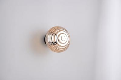 Trio WandlampEarl amber glas oplaadbaar - R27771113