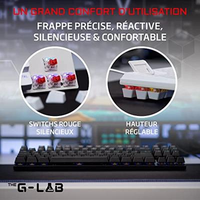 Speler -toetsenbord - de g -lab - keyz -mercury -b/fr - Mechanics - TKL - zwart Speler -toetsenbord - de g -lab - keyz -mercury -b/fr - Mechanics - TKL - zwart