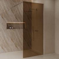 Inloopdouche Best-Design Dalis 80x200 cm Chroom Amber - thumbnail