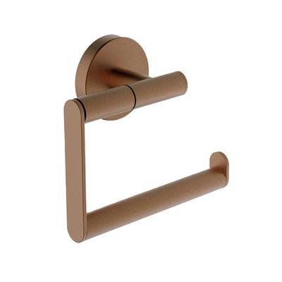 Wiesbaden Alonzo toiletrolhouder zonder klep geborsteld brons koper Wiesbaden Alonzo toiletrolhouder zonder klep geborsteld brons koper