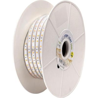 LED Strip 50m Warm Wit 3000K - Waterdicht IP65 - 5050 SMD 230V